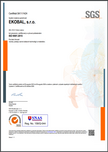 Certifikát ISO 9001:2015